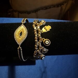 Mystic Gold and Silver Bracelet Set